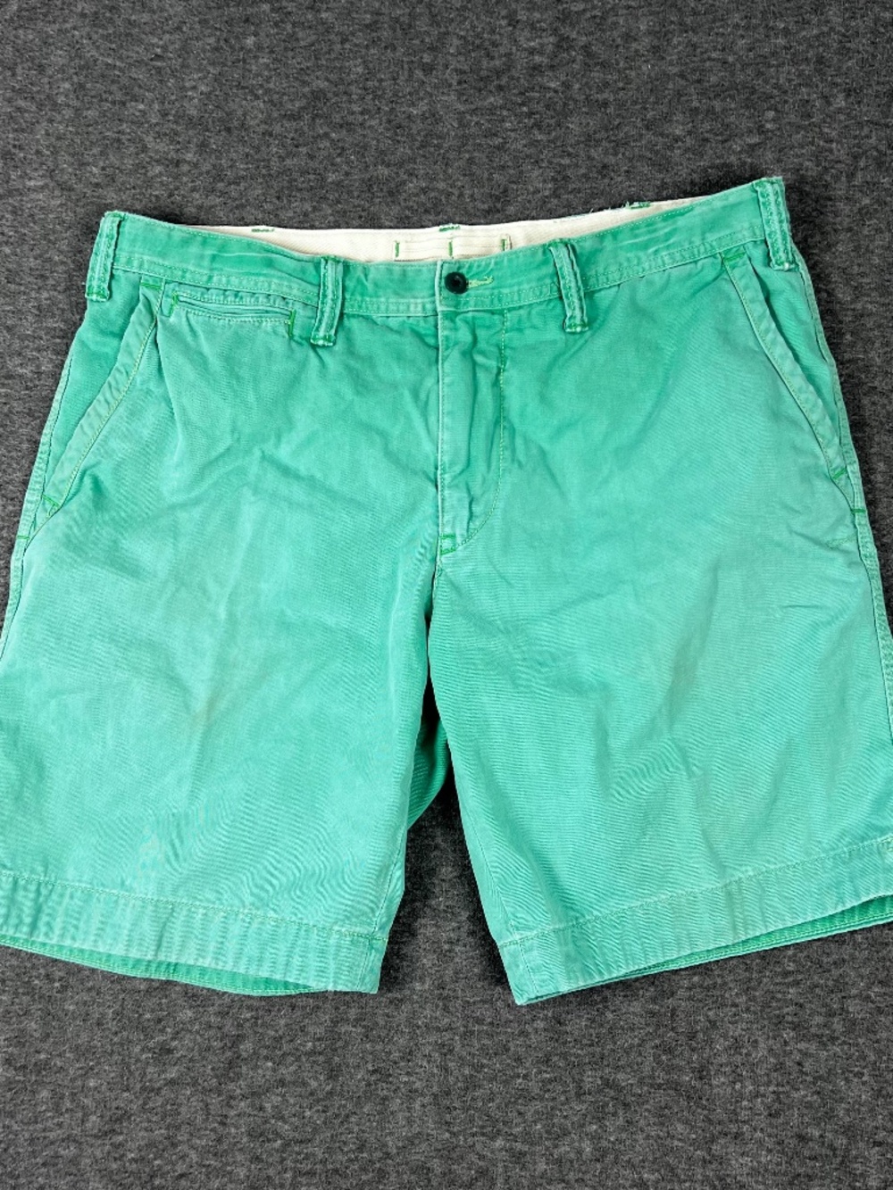 Vintage Polo Ralph Lauren Relaxed Fit Shorts Men's 36 Turqoise Blue 9" Inseam